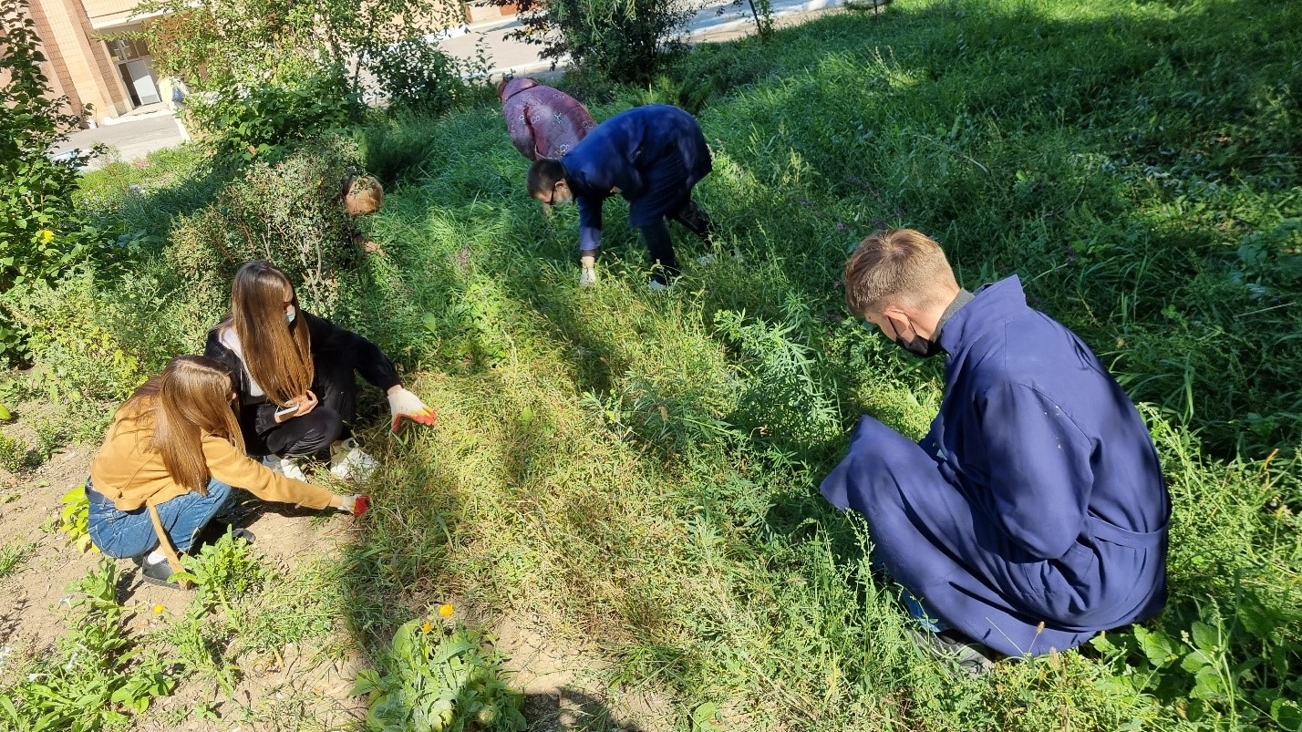 ДонГТУ - Экологический субботник в ДонГТИ